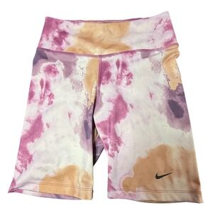 Nike‎ Dri-FIT Bike Shorts Tie Dye Athletic Running Fitness Small